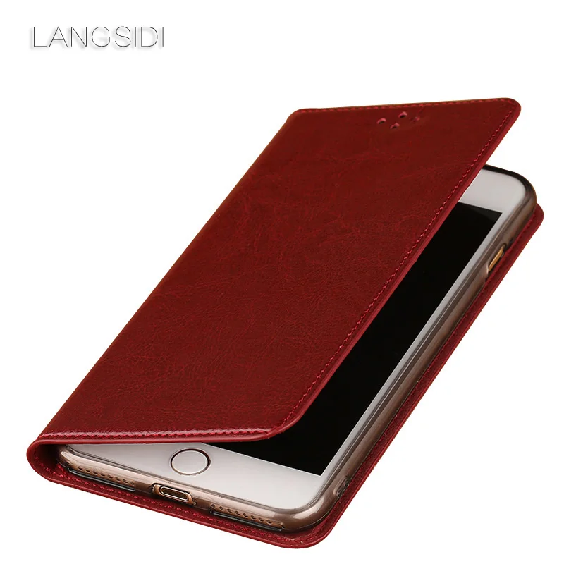 

Wangcangli brand phone case Clamshell car line Zhen pattern phone case For iPhone X cell phone package All handmade custom