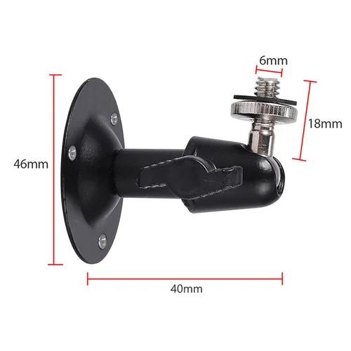 CCTV 카메라 스탠드 벽 천장 금속 마운트 브래킷 홀더 및 피팅 나사, 보안 감시 카메라용 3