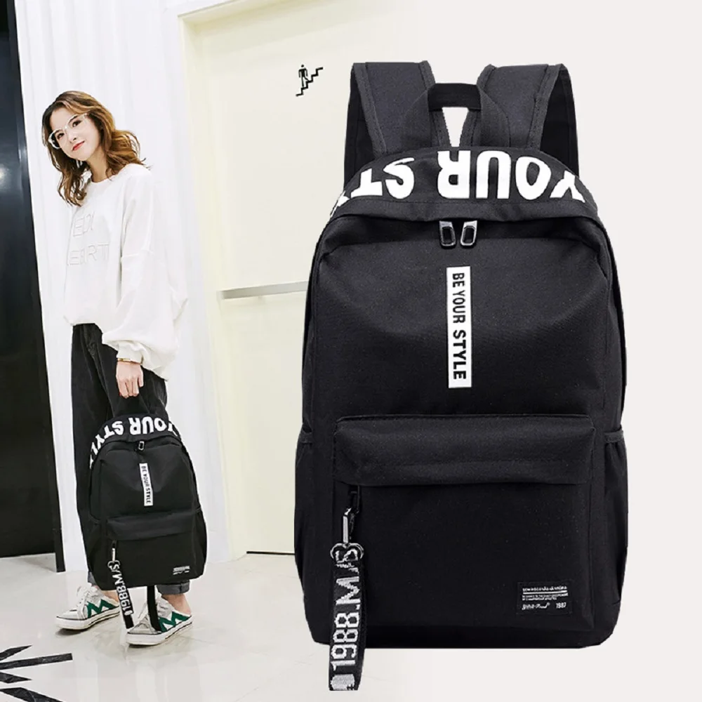 

Student computer bag shoulder bag female simple wild casual travel backpack outdoor sports backpack