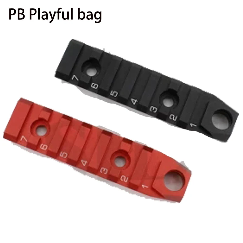

Jinming8 water bullet gun Keymod system MI fishbone 7 segment laser torch bracket universal guide slide upgrade tactical T37