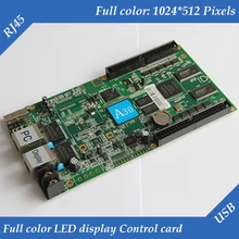 HD-A30 1024*512 пикселей vedio и аудиовыход асинхронный Светодиодный Полноцветный дисплей карта контроллера