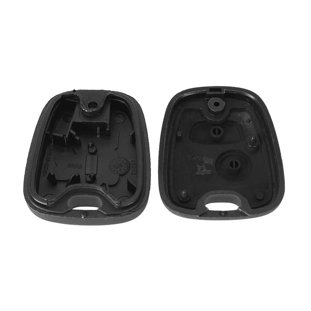 Dandkey Uncut пустой 2 кнопки корпус для дистанционного ключа PEUGEOT 307 107 207 307s 407 607 с пазом