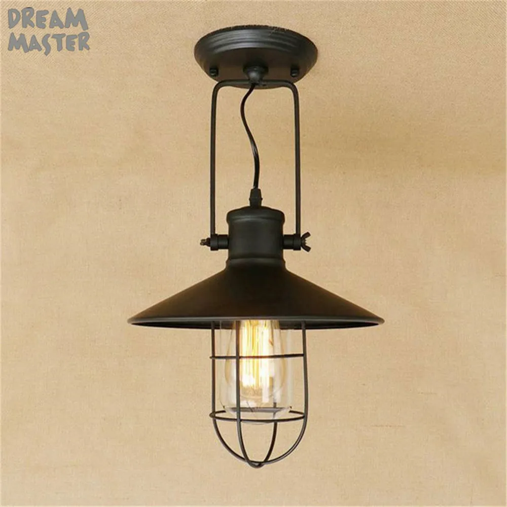Loft Antique Ceiling Lights Vintage Industrial Lamps Home Decoration Lighting for Dinning Room/Restaurant store las luces del te