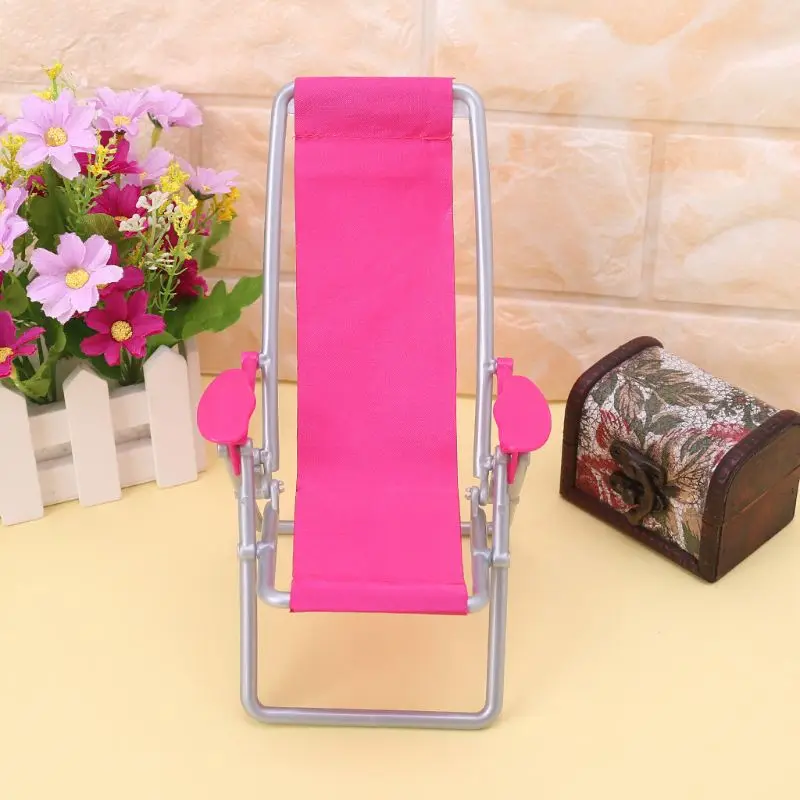 Folding Chair Doll Beach Lounger Dollhouse Furniture Cute Miniature Simulation Living Room Decoration House Game Gifts For Kids Folding Chair Doll Beach Lounger Dollhouse Furniture Cute Miniature Simulation Living Room Decoration House Game Gifts For Kids