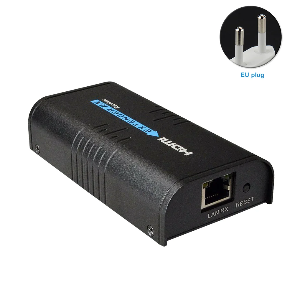 

120m 1080p Over IP Transmitter Receiver Network Extender RJ45 For DVD Splitter Ethernet Cat5 Cat6 Cat5e HD Digital Signal HDMI