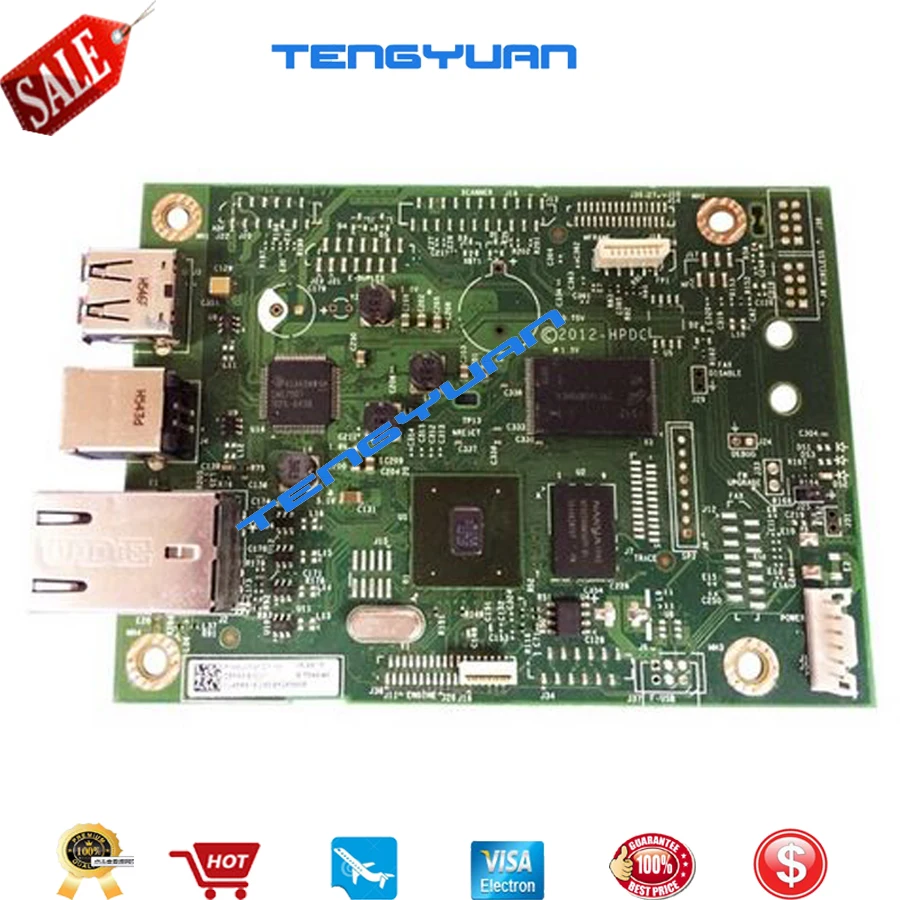 Tested 90% new Formatter board for HP LJ Pro M402N M402DN m403N M403DN C5F93-60001 network printer parts on sale