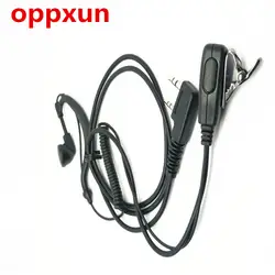 Oppxun 6 шт. Curve эластичный гарнитура для Kenwood U100 TK3207 3207 г tk378 Baofeng gt-1 GT-3 bf888s BF A5 портативная рация