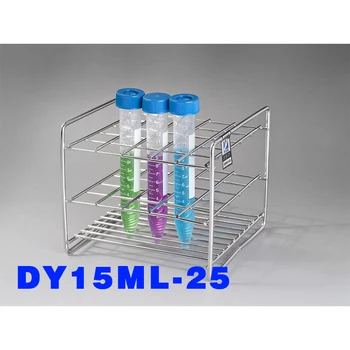 

Centrifuge Tube Rack 121*127*105mm Hole Dia. 20mm Stainless Steel Wire ,25 Holes For 15ml Tube High Quality