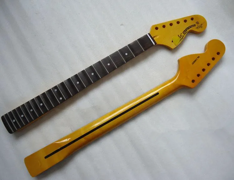 

STQ Electric Guitar Neck Fully Grooved Bighead Neck 22fret Rosewood Guitar Neck DIY Guitar Accessories