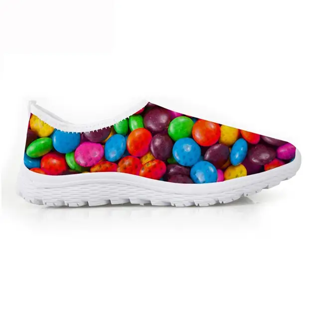 Aliexpress.com : Buy Noisydesigns Colorful candy chocolate women shoes