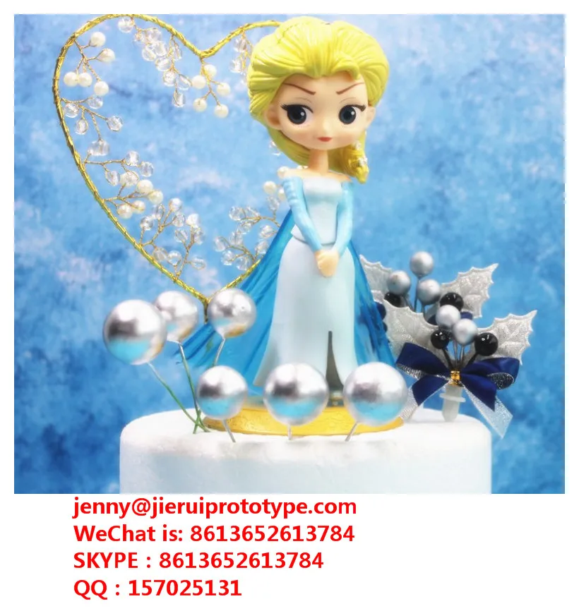 

Customized Plastic Product 3D Printing Ice and Snow Margin Character Model/Baby Bottle Model