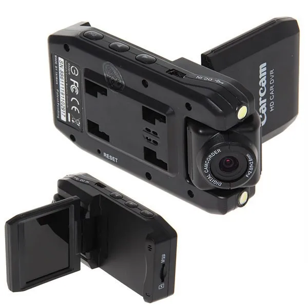 P5000 Driving Recorder Camera Dash Cam with 270 Rotating Display 180