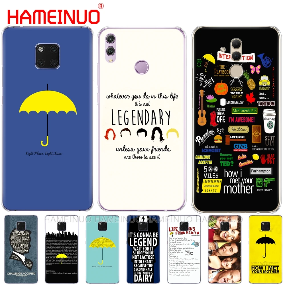 

HAMEINUO how i met your mother himym quotes Cover phone Case for Huawei NOVA 3 3i mate 20 pro for honor 8x max note 10