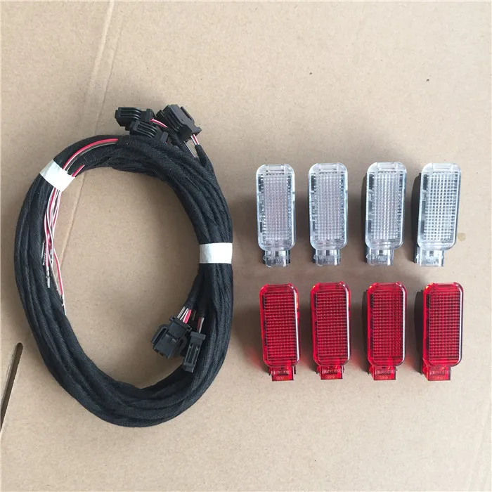 

For Audi A4 B8 Q5 A6 C7 A3 Door Light 1 Set