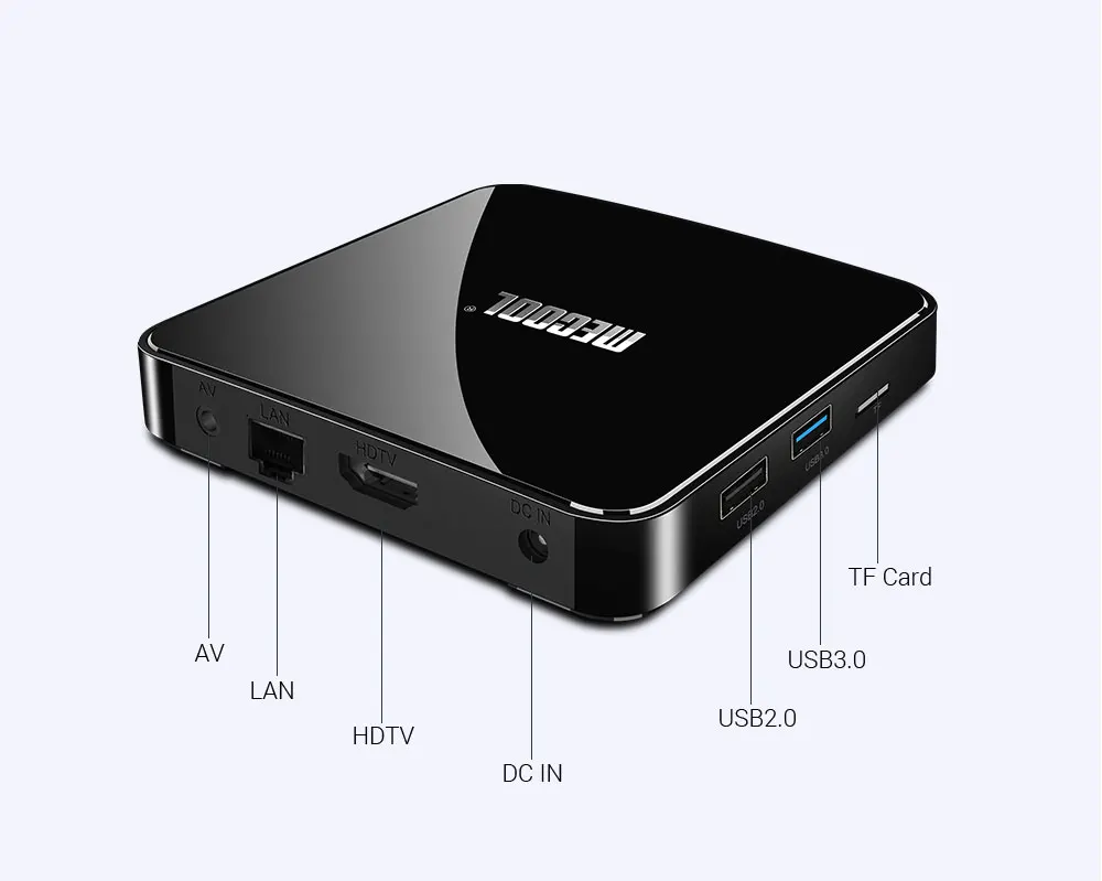 MECOOL Android 9,0 Smart tv BOX KM3 A tv Amlogic S905X2 четырехъядерный DDR4 4GB 64GB 4K H.265 2,4G 5G Dual Wifi BT USB3.0 телеприставка