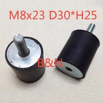 

M8 x23 D30*H25,male/female ,VD Rubber Vibration Damper/Rubber Screw Damper Electrical machine Rubber shock absorption screw