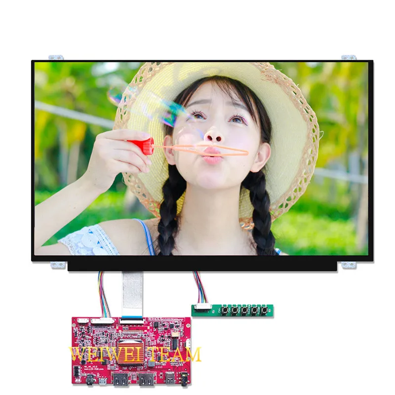 Новинка 15 6 &quot4k UHD LCD TFT 3840x2160 2 MINI DP EDP 40PIN USB контроллер плата драйвера встроенный
