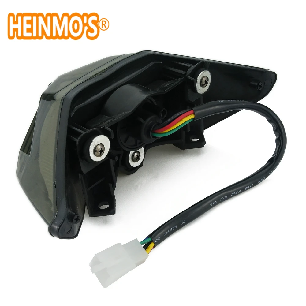 For Kawasaki Ninja 250R 250 R 300 2013-2017 Rear Turn Signals Motorcycle LED Tail Stop Light Brake Lamp Flasher Signal Blinker (6)