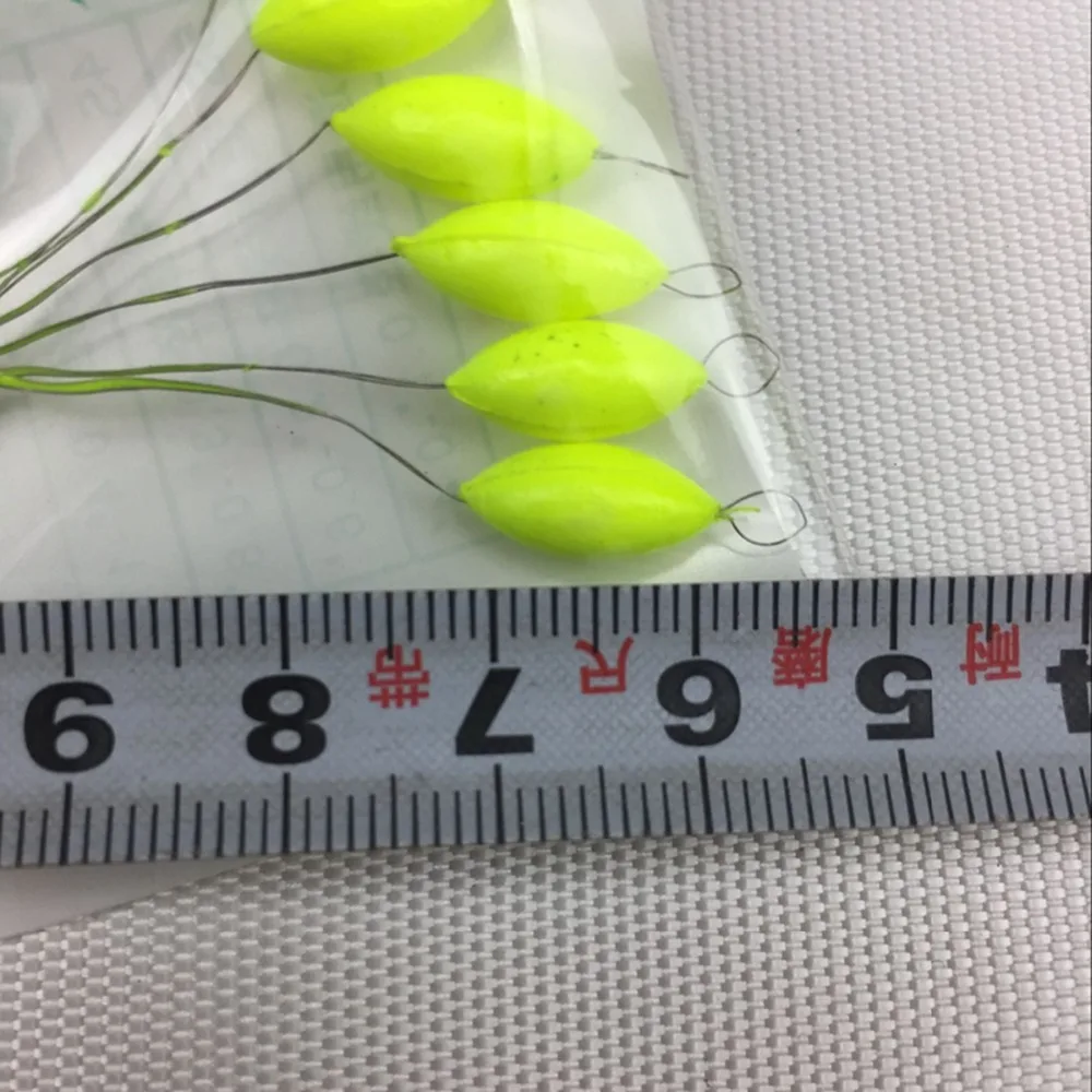 

20Set Traditional Seven-Star Oval Mini Fishing Plastic Float Space Beans Easy Use Floater Stopper And Fixed Composite Material