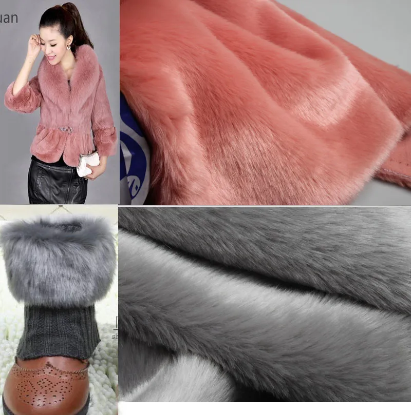 180x50cm1pc Good Faux Fur Fabric Soft Plush Faux Fur Fabric Sewing