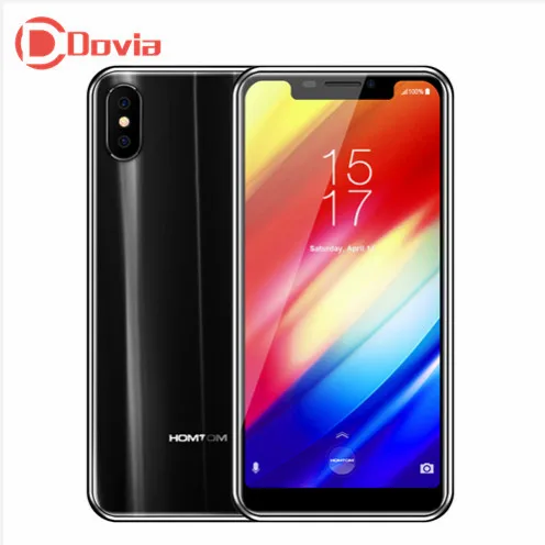 Cheap Homtom H10 4G Smartphone 5.85 inch MTK6750T Octa Core 4GB RAM 64GB ROM 16.0MP+2.0MP dual back cameras 3500mAh Face ID Cellphone