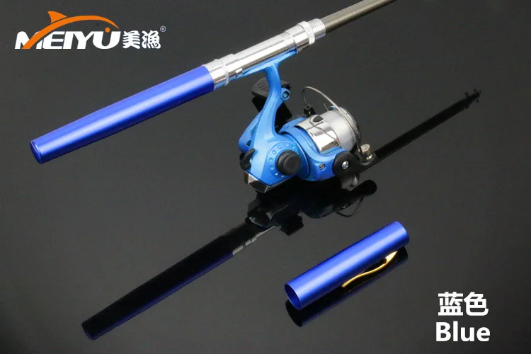 Medidor de Fibra de Vidro Caixa de Presente de Mini Vara de Pesca Vara de Pesca do Mar Emmrod Reforçada Plástico Caneta Portátil do Mar Frete Grátis 1 29 Mini Vara de Pesca Portátil Vara De Pesca Do Mar Frete Grátis