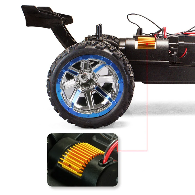 Радиоуправляемые автомобили 2 4G 4WD Bigfoot Monster Truck Land Buster speed Racing внедорожный gps трекер