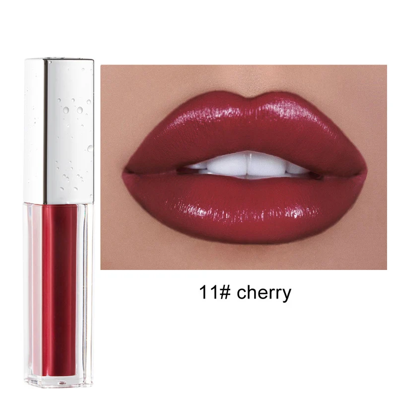 Hot Lip Glaze Liquid Lipstick Long Lasting Moisturizing Matte Makeup for Women Lady SJ66 - Цвет: 11