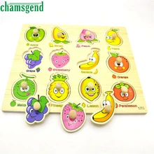 Горячие новые фрукты распознавания обучающий и Развивающий пазл для детей Детские игрушки