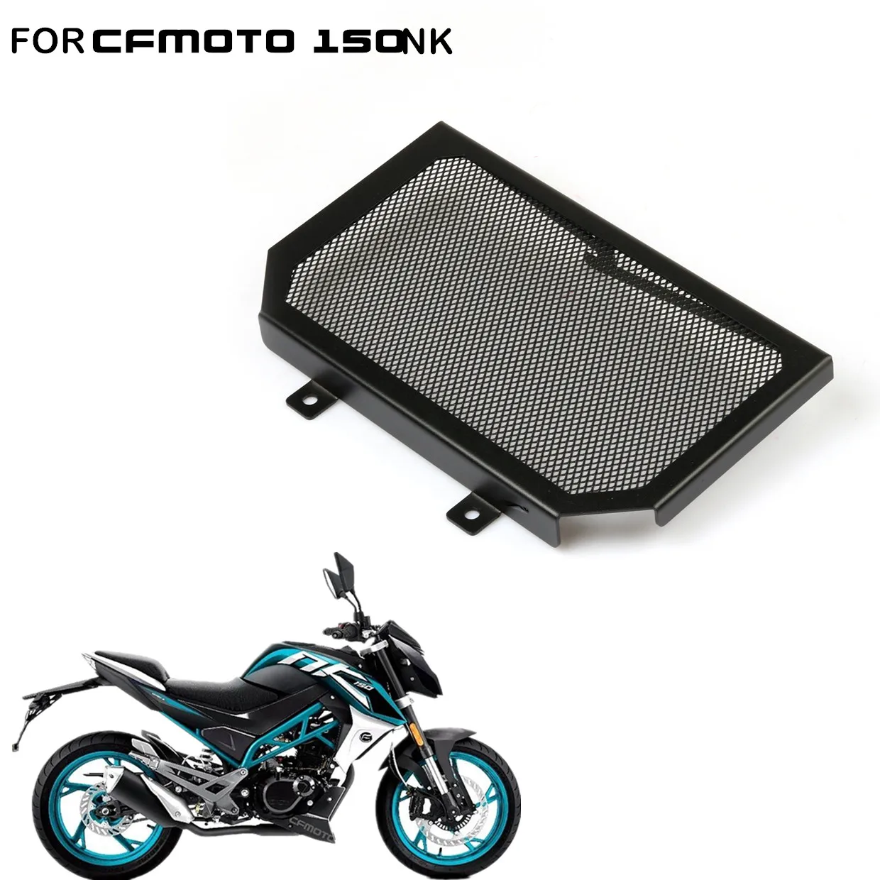 

Stainless Steel Motorcycle Radiator Grille Guard Protector Grill Cover Motor bike For CFMOTO 150NK CF150-3 CF150 nk NK150