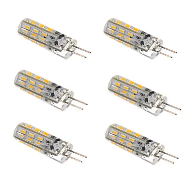 HRSOD 6 шт. G4 1 5 Вт 24x3014SMD 120LM 3000K/6000K светодиодная лампа с теплым белым/холодным белым