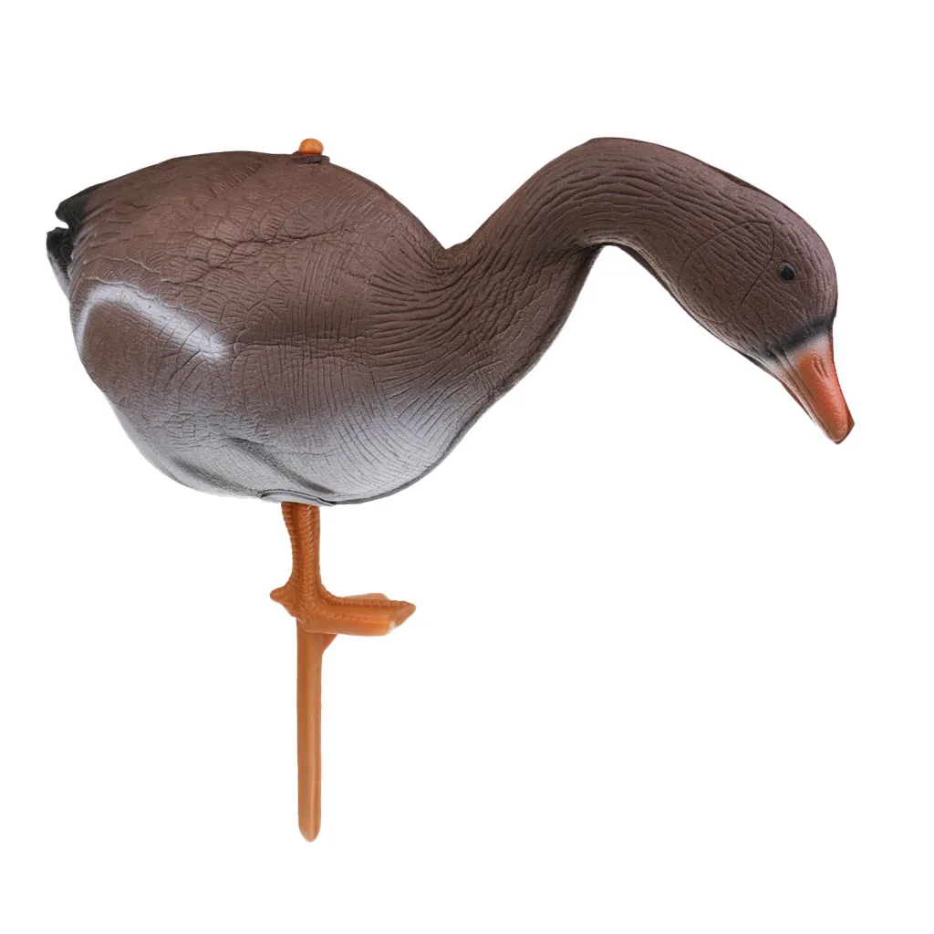 Realistic Outdoor Shooting Hunting Target Duck Goose Decoys Garden Lawn Crow Big Bird Flyer Decor Scarer Greenhand Gear