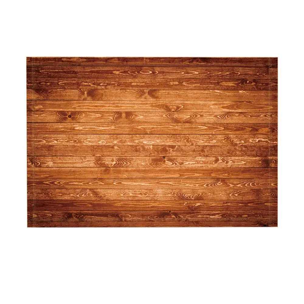 Rustic Wooden Bath Rugs Natural Pattern Grunge Surface Wood Non-Slip Doormat Floor Entryways Indoor Front Door Mat | Дом и сад