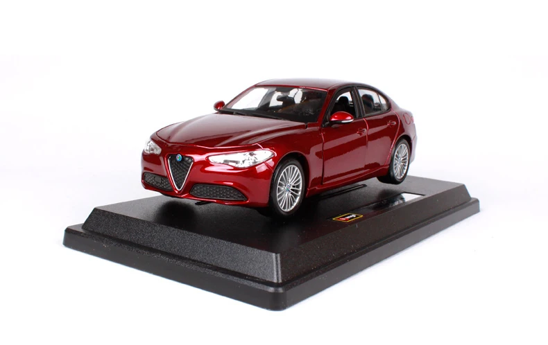 Новое поступление Maisto Bburago 1:24 Alfa Romeo GULIA модель спортивного автомобиля литая модель автомобиля игрушка для детей подарки с коробкой