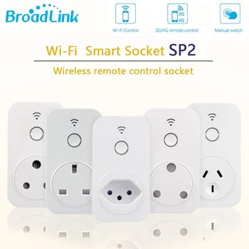 

Broadlink Original SP2 SP3 WiFi Smart Socket ZA IN BR UK AU EU Plug work with Alexa Google Home Smart Home APP Remote Control