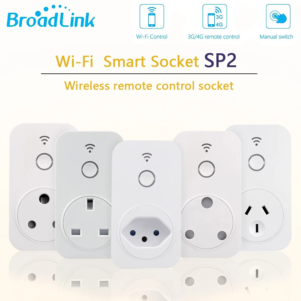 Умная розетка Broadlink SP2 SP3 Wi Fi с пультом дистанционного управления|Смарт-гаджеты| |