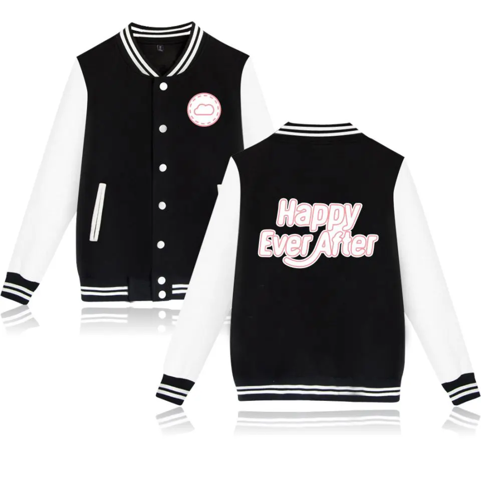 BTS 2018 Hot Baseball Jersey Jacket Episode 4 Happy Baseball Jersey Women Fashion Men Body Armor Streetwear XXS-4XL clothes coat