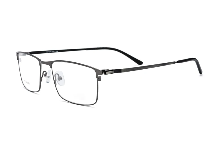 Титан сплав безвинтовое очки корейский очки кадр Для мужчин без оправы рецепт очки близорукость оптический кадров Óculos де Грау