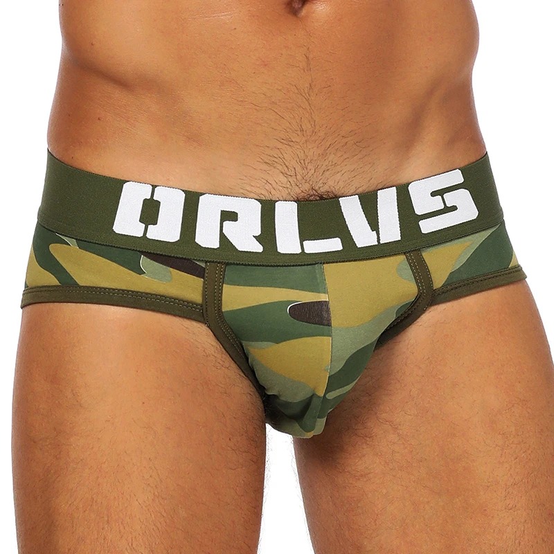 ORLVS сексуальное мужское нижнее белье Ropa Interior Hombre Cueca Masculina Slip мужские трусы