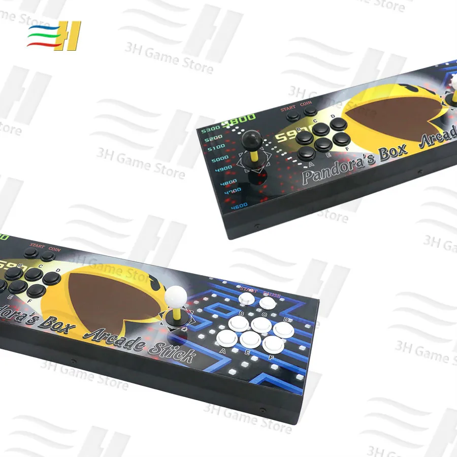Built in Pandora box 9d 2222 in 1 arcade game console 2 Players arcade joystick control Plug and play usb joystick for pc ps3 tv