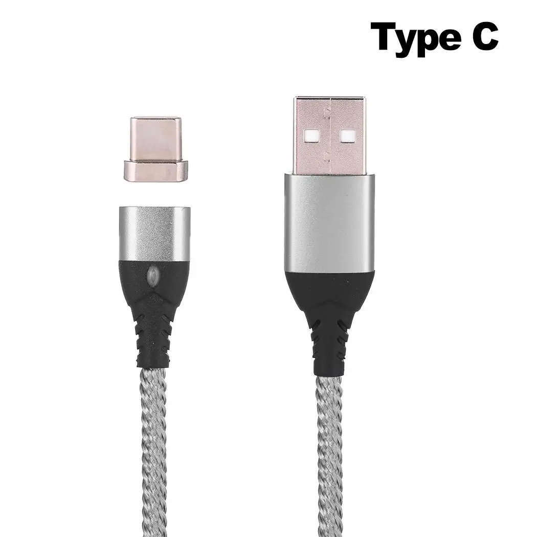 Micro usb type C Магнитный зарядный кабель Интерфейсный порт для быстрой зарядки телефона Android магнитное зарядное устройство Microusb