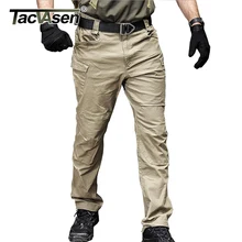 TACVASEN, мужские тактические штаны с несколькими карманами, брюки-карго, мужские армейские военные армейские брюки, мужские Модные повседневные штаны, TD-QZJL-016