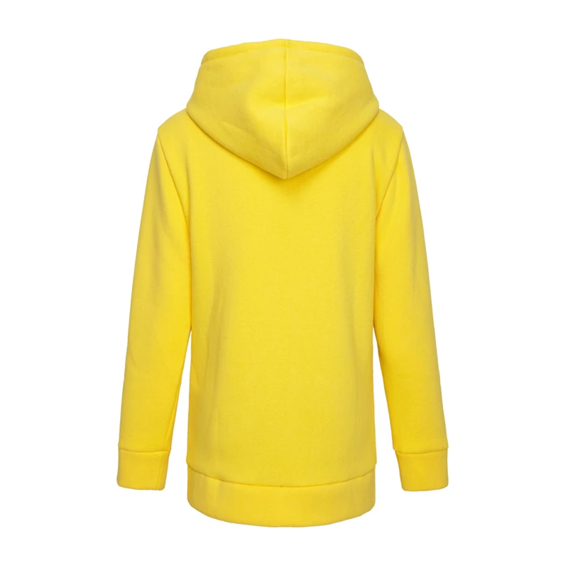 Autumn Winter sweatshirt women's coat warm new casual solid long zipper hooded shirt women's casual Yellow Hoodie sweatshirt Autumn Winter sweatshirt women's coat warm new casual solid long zipper hooded shirt women's casual Yellow Hoodie sweatshirt