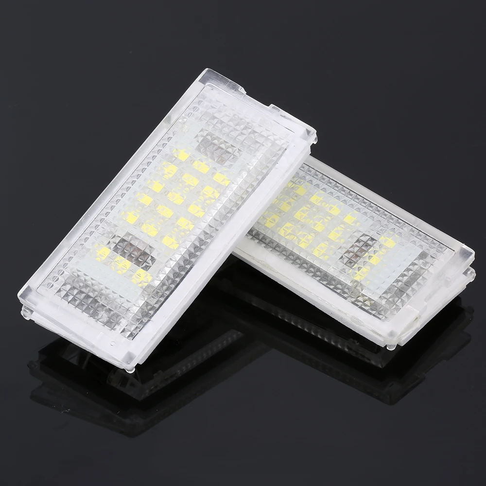 

2 pieces Car LED Number License Plate Light Led Bulb Error Free Number Plate Lamp For BMW E46 3 Series Sedan Compact 51138236269