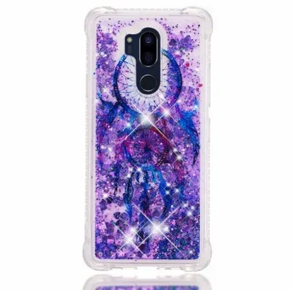 Блестящая Динамическая фотография для LG V20 V30 K8 K10 2018 K4 2017 Q Stylus Stylo 4 3 LS777 бампер с