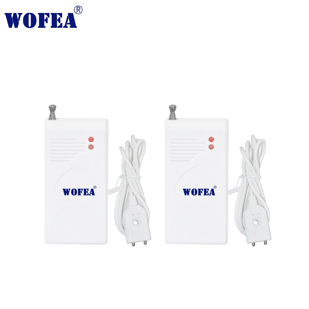 WOFEA высокая производительность 433 МГц Беспроводной утечки воды датчик детектора утечки воды для тревоги система Бесплатная доставка 2