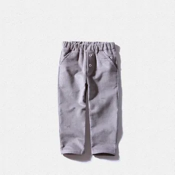 

Baby Boys Corduroy Pants 2-8 Years Children Trousers Girls Toddler Pants Little Kids Casual All Matched Pants 2018 Autumn New