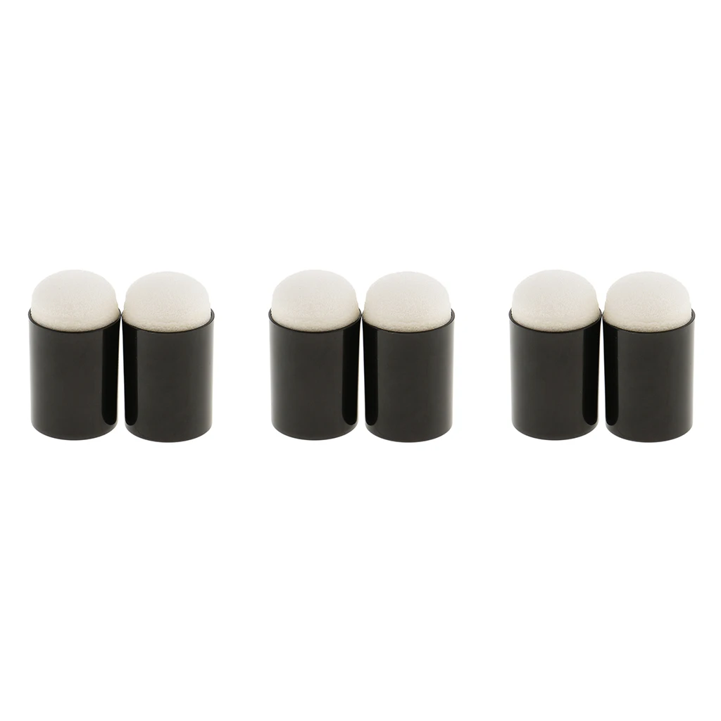 6 Piece Sponge Finger Daubers Foam Finger Painting Craft Set Fingerpaint Drawing Sponge Foam Finger Chalk Ink Painting Art Tools