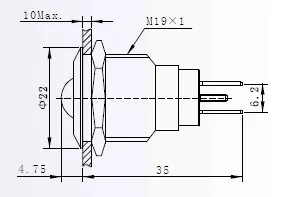 ELEWIND лодка световой сигнал(PM19B-D/j/B/12 v/s