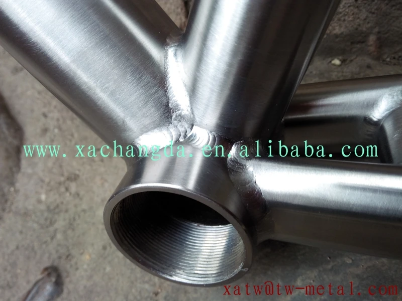 Perfect titanium road bike frame 700C titanium S&S coupler bike frame 1